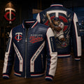Premium MNST Leather Zipper Jacket TTMH