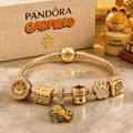 GFID Gold Charm Bracelet Set VTH