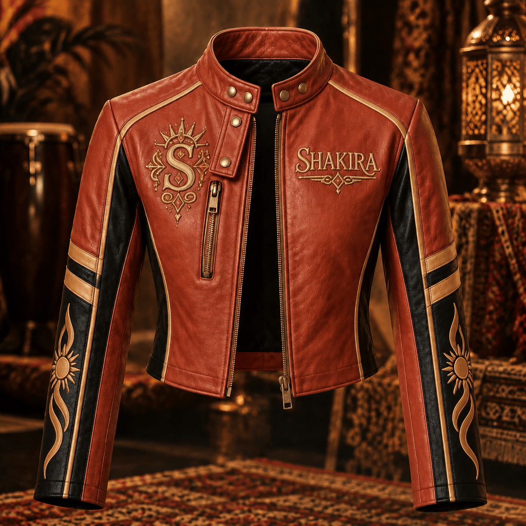 Premium SKRA Cropped Leather Zipper Jacket TTMH
