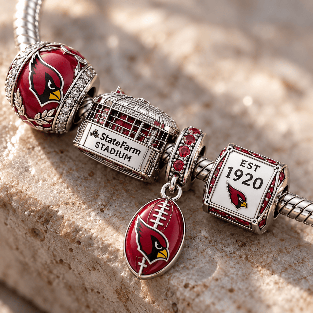 ARCD Silver Charm Bracelet Set PTT