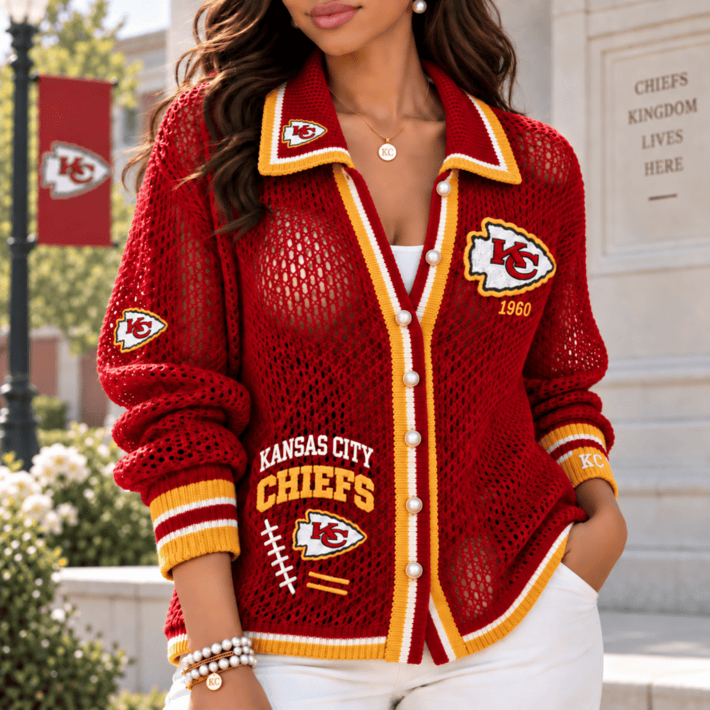 KCC Women’s Open-Knit Cardigan NTKO