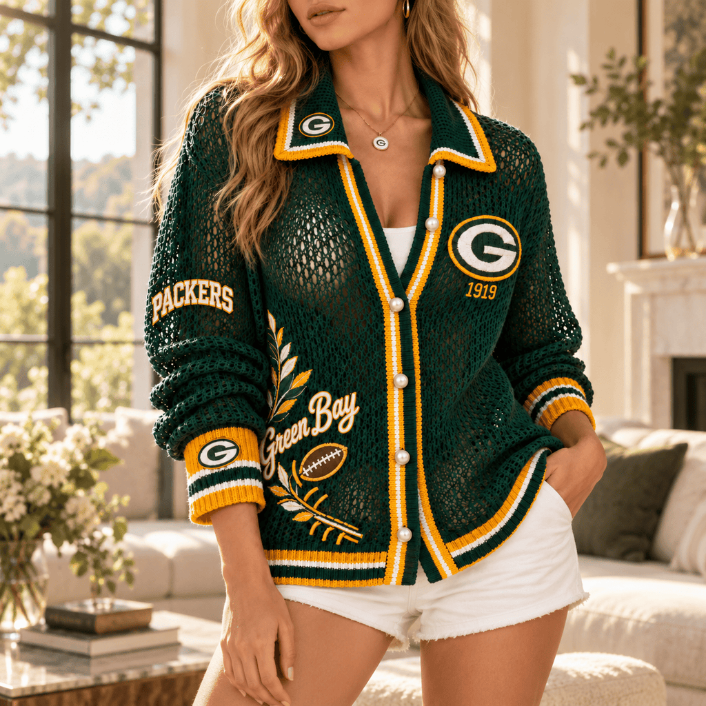 GBP Women’s Open-Knit Cardigan NTKO