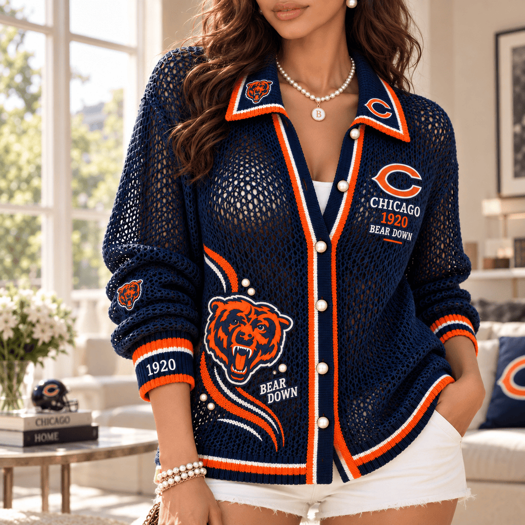 CCB Women’s Open-Knit Cardigan NTKO