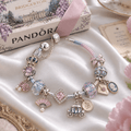 BGT Silver Charm Bracelet Set PTKL