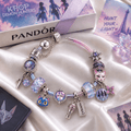 KDH Silver Charm Bracelet Set PTKL