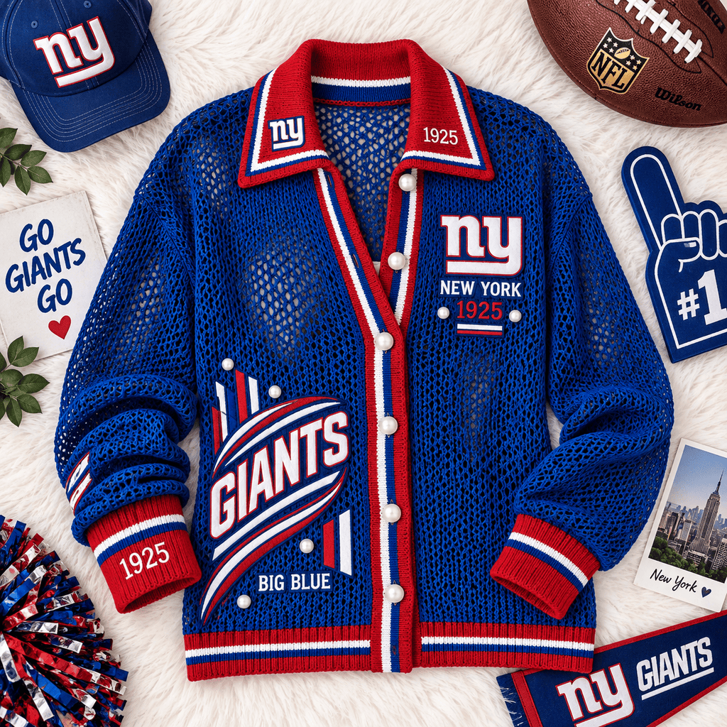 NYG Women’s Open-Knit Cardigan NTKO