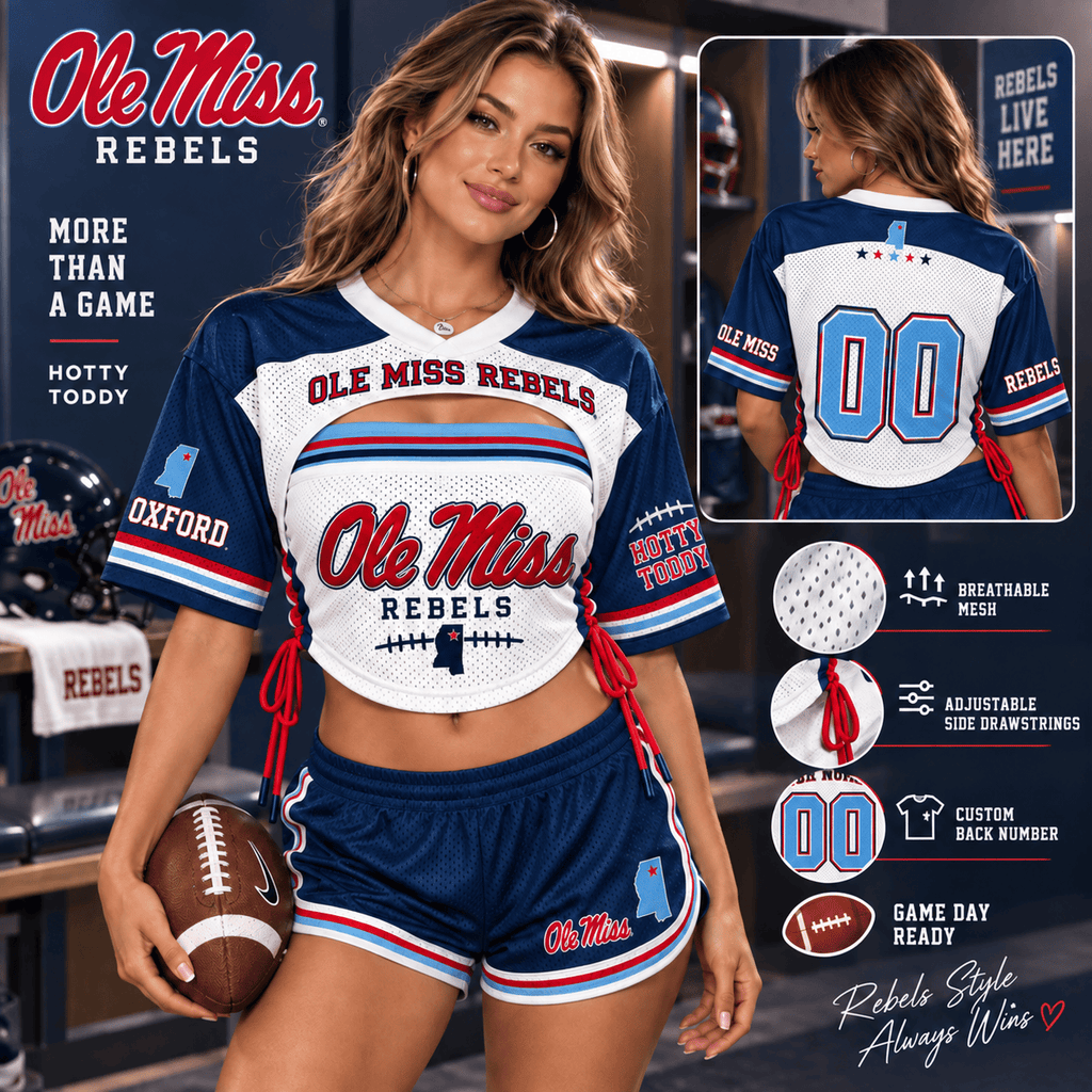 Premium OMR Mesh Short-Sleeve Bandeau & Shorts Set TNSM