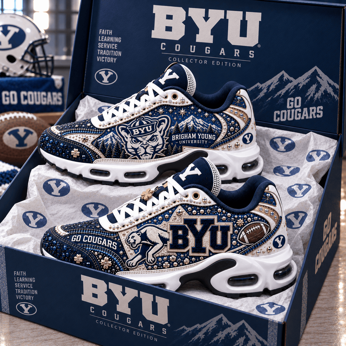 Premium BYU Air Max Shoes PVNA