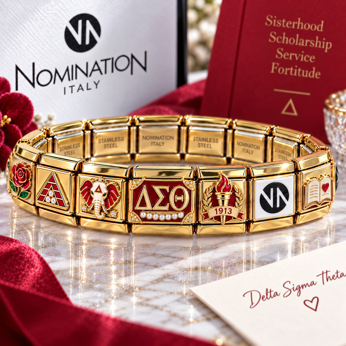 DST Italian Charm Bracelet PDL