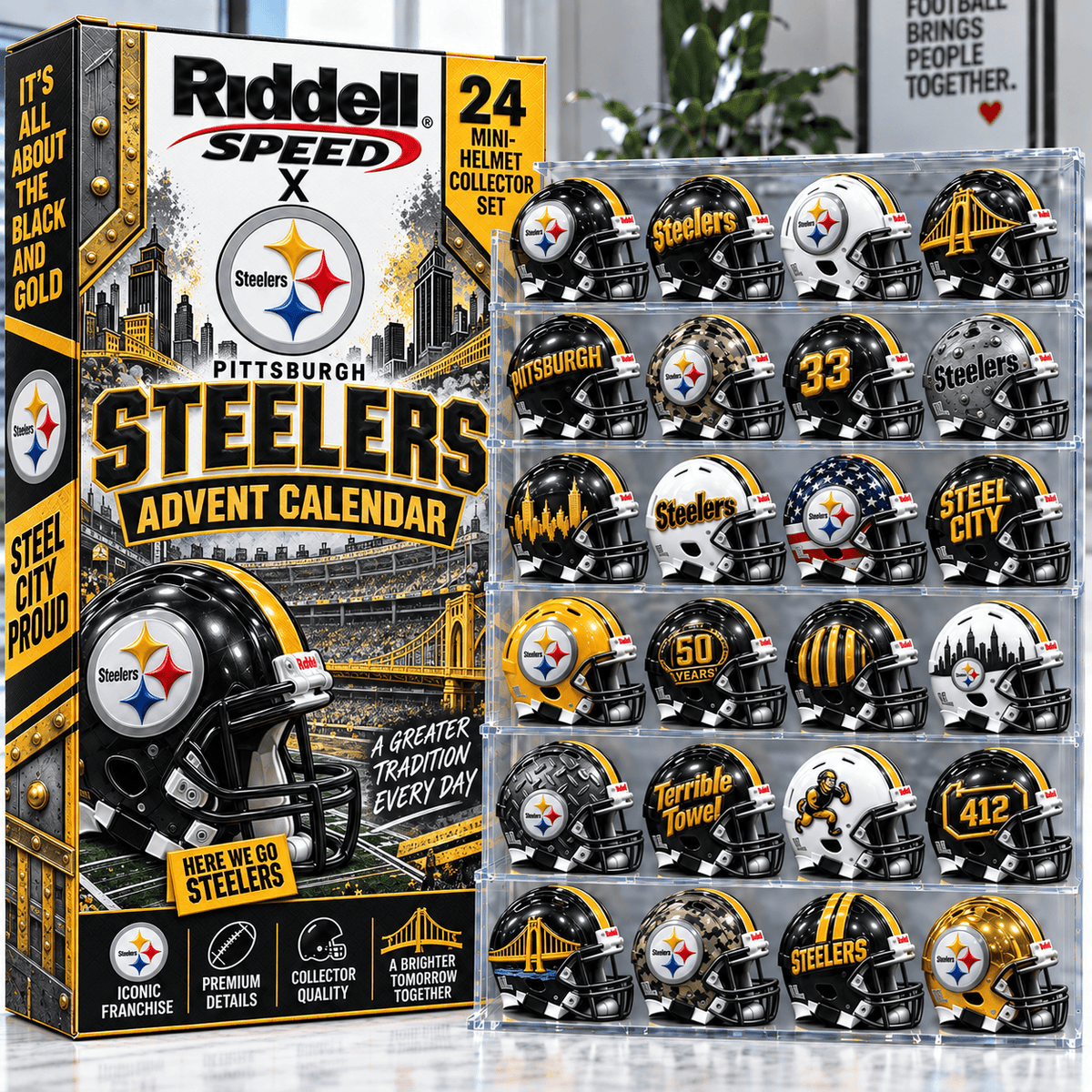 Premium PBS Mini Helmet Advent Calendar NTNA