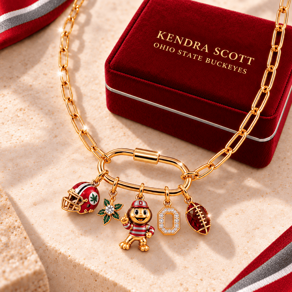 OSB Solid Gold Chain with Diamond Pendant TMH