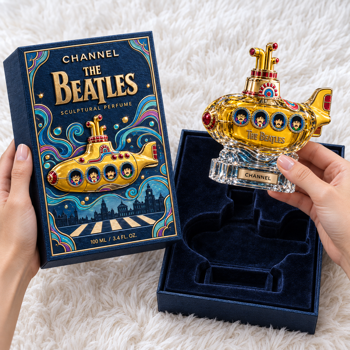 TBE Sculptural Perfume Collection NTVA