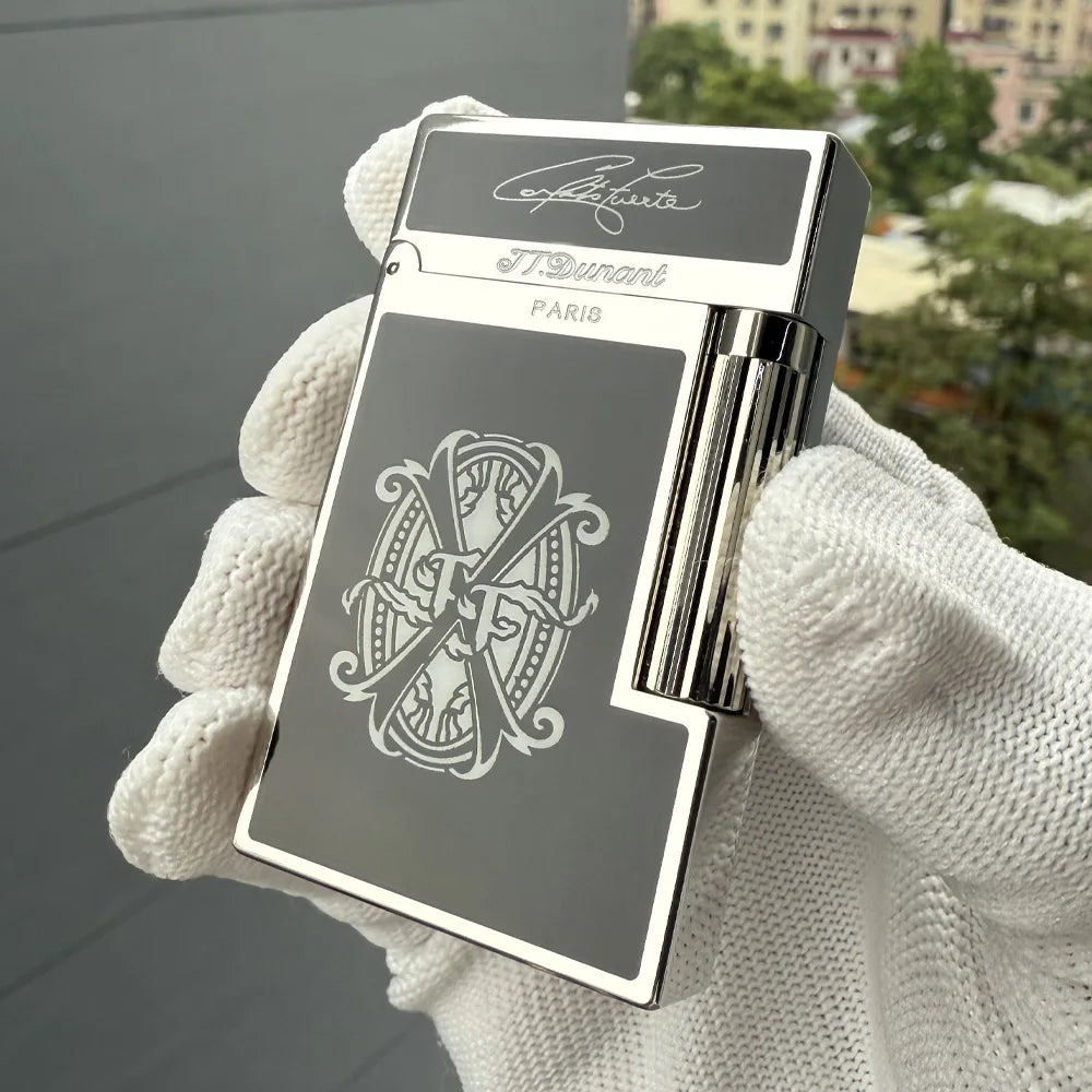 Luxury brand Lighter , custom-made lighter, lacquered finish, loud ignition sound, Smoking Accessory  includes replacement parts