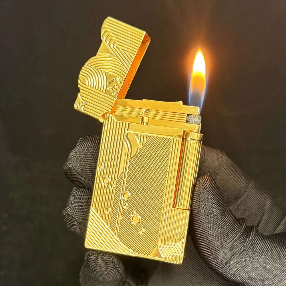 Luxury brand Sanji Lighter , custom-made lighter, lacquered finish, loud ignition sound, Smoking Accessory for Smokers